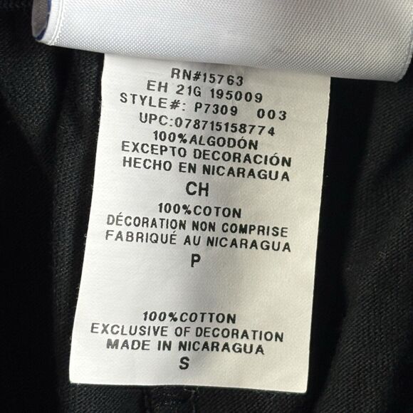 Champion Sweatpants Men's S Open Leg Drawstring Embroidered Logo Pocket Black - Picture 4 of 11